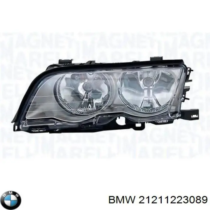 21211223089 BMW zestaw sprzęgła (3 części)