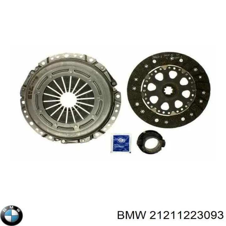 21211223093 BMW Zestaw sprzęgła (3 części)