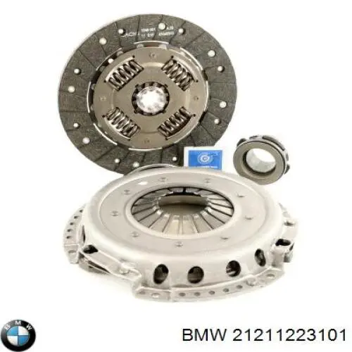 Zestaw sprzęgła (3 części) BMW 21211223101 cena, od 155,98 USD