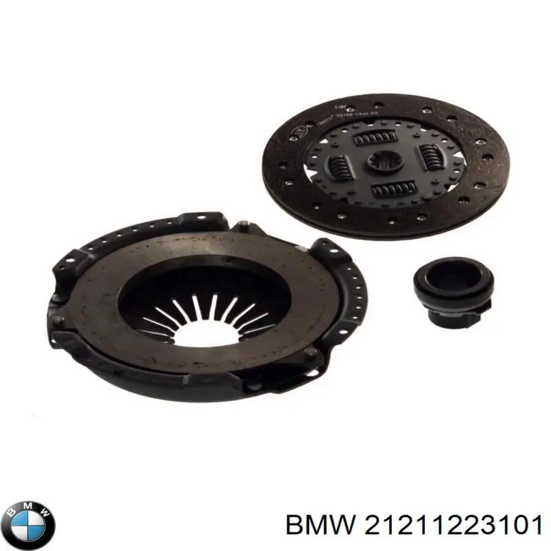 21211223101 BMW zestaw sprzęgła (3 części)