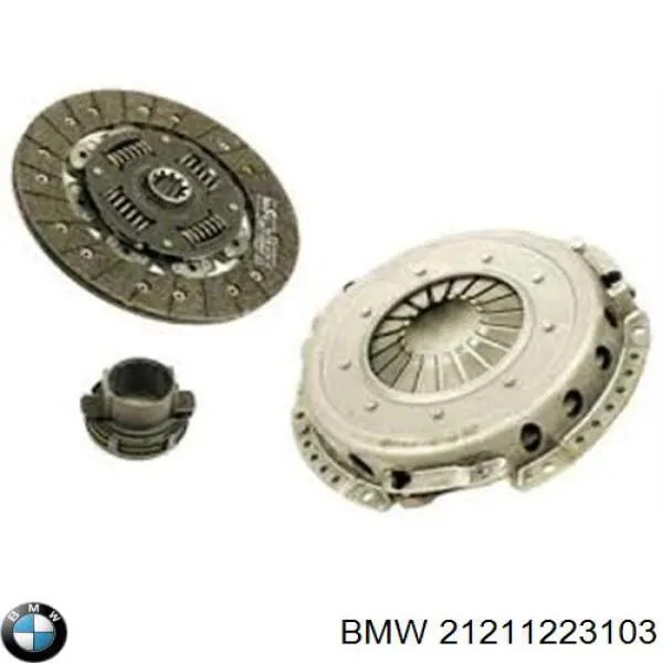 21211223103 BMW zestaw sprzęgła (3 części)