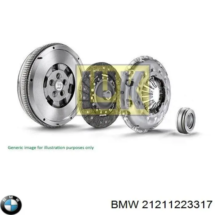 Do koszyka 21211223317 BMW Docisk sprzęgła