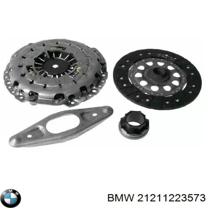 21211223573 BMW zestaw sprzęgła (3 części)