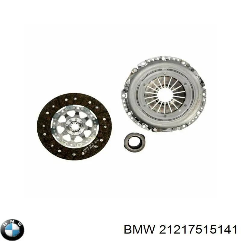 Do koszyka 21217515141 BMW Zestaw sprzęgła (3 części)