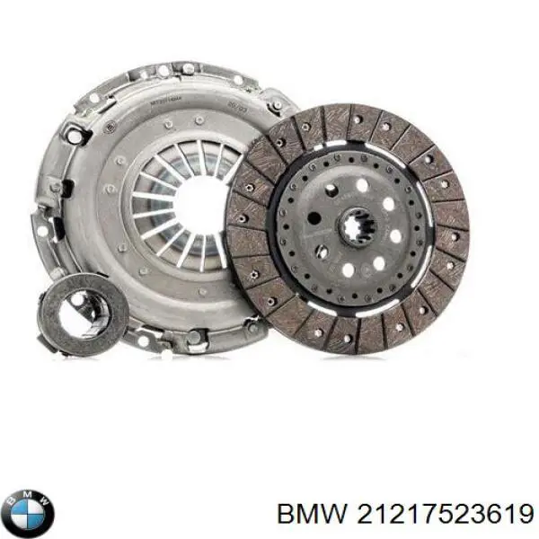 21217523619 BMW zestaw sprzęgła (3 części)