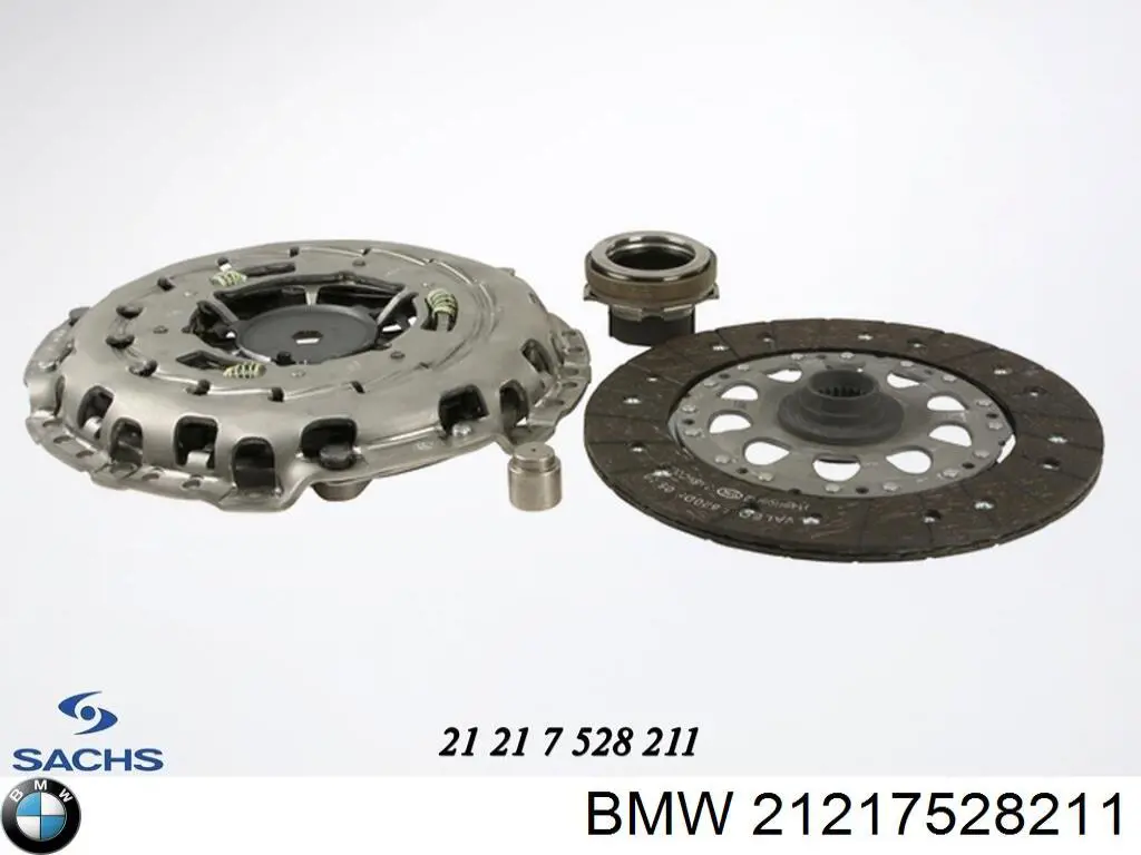 21217528211 BMW zestaw sprzęgła (3 części)