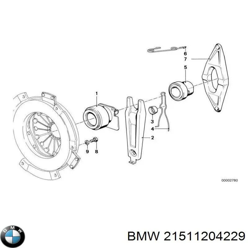 Widełki sprzęgła do BMW 3  E46