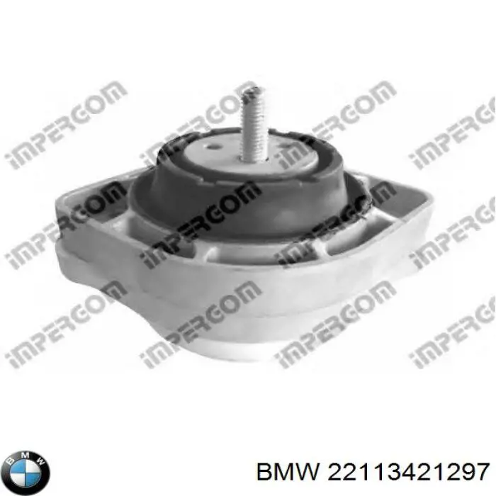 Do koszyka 22113421297 BMW Poduszka (podpora) silnika lewa