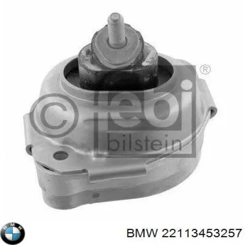 Poduszka (podpora) silnika prawa BMW 22113453257 cena, od 74,18 USD