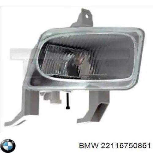 Do koszyka 22116750861 BMW Poduszka (podpora) silnika lewa