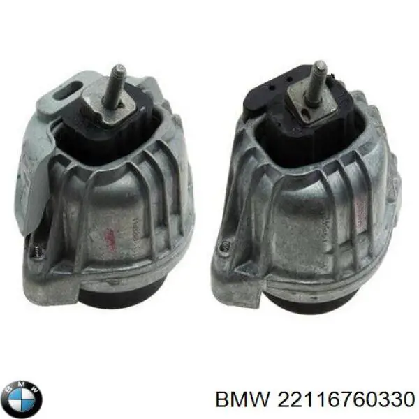 Poduszka (podpora) silnika prawa BMW 22116760330 cena, od 88,58 USD