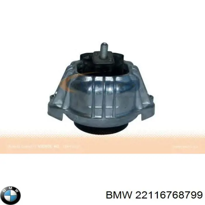 22116768799 BMW Poduszka (podpora) silnika lewa
