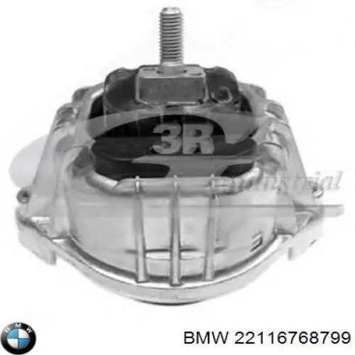 Poduszka (podpora) silnika lewa BMW 22116768799 cena, od 51,74 USD