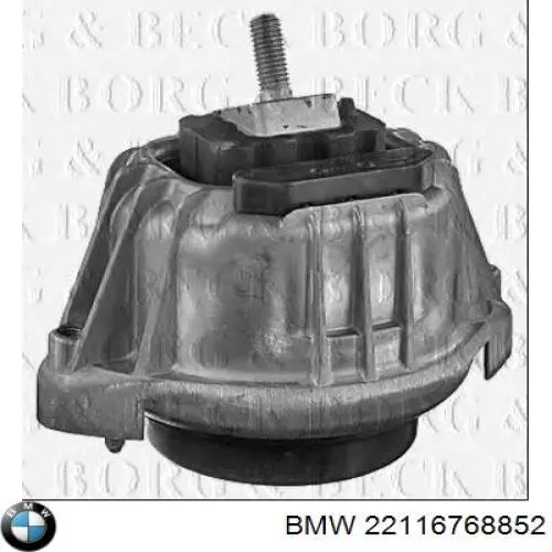 Do koszyka 22116768852 BMW Poduszka (podpora) silnika prawa