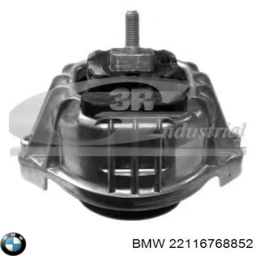 Poduszka (podpora) silnika prawa BMW 22116768852 cena, od 69,90 USD