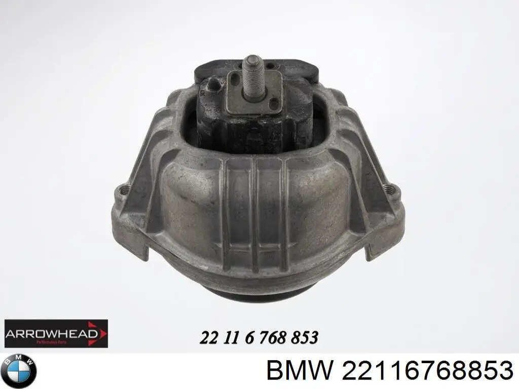Poduszka (podpora) silnika lewa BMW 22116768853 cena, od 56,63 USD