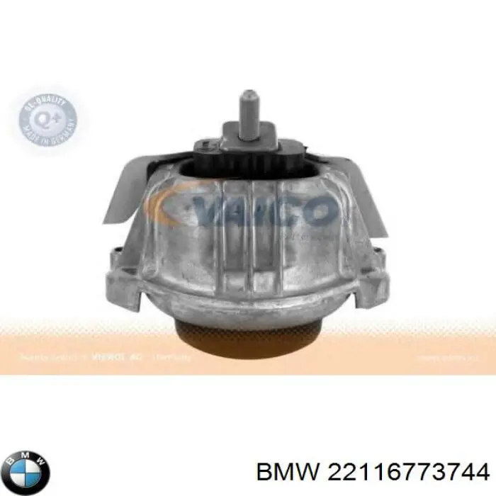 Poduszka (podpora) silnika lewa BMW 22116773744
