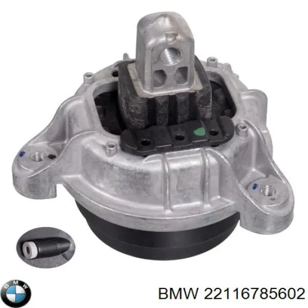 Poduszka (podpora) silnika prawa BMW 22116785602 cena, od 54,47 USD