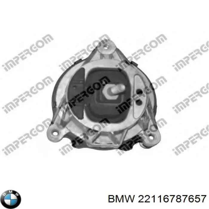 Poduszka (podpora) silnika lewa BMW 22116787657 cena, od 65,72 USD