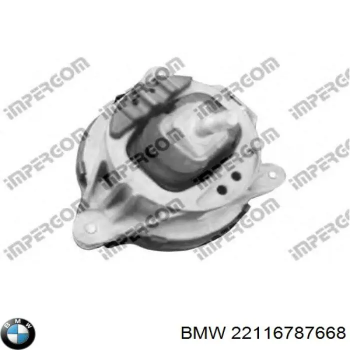 22116787668 BMW Poduszka (podpora) silnika prawa