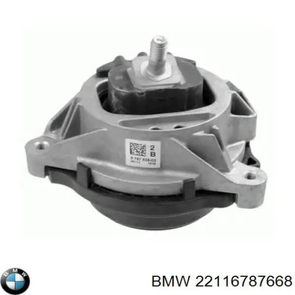 Poduszka (podpora) silnika prawa 22116787668 BMW