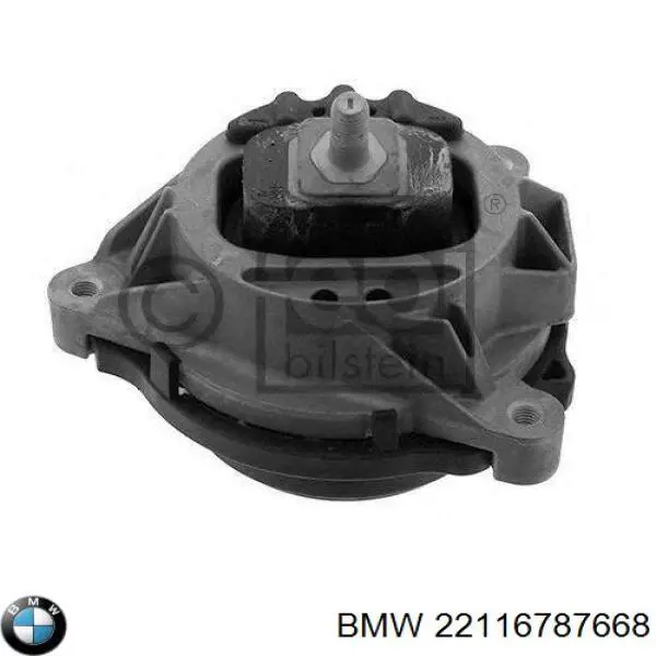Poduszka (podpora) silnika prawa BMW 22116787668 cena, od 44,48 USD