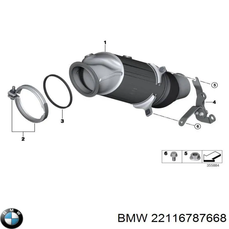  BMW 22116787668
