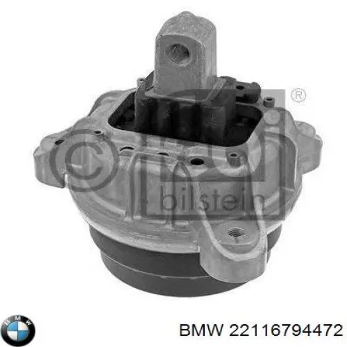 Do koszyka 22116794472 BMW Poduszka (podpora) silnika prawa