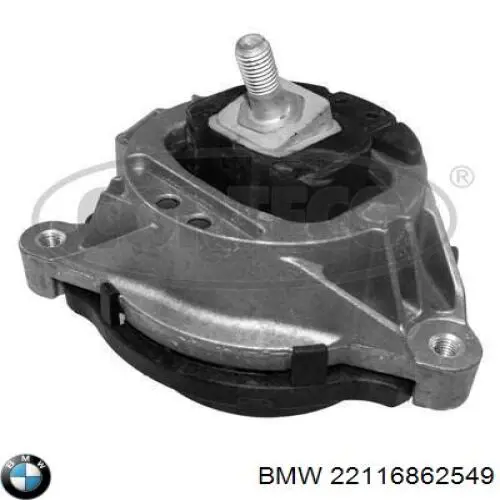22116862549 BMW Poduszka (podpora) silnika lewa