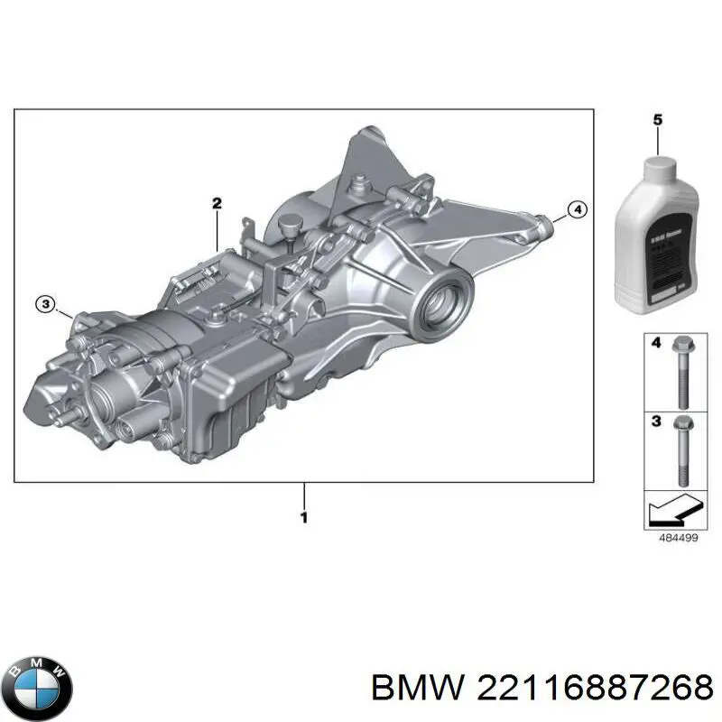 Poduszka (podpora) silnika prawa BMW 22116887268 cena, od 191,44 USD