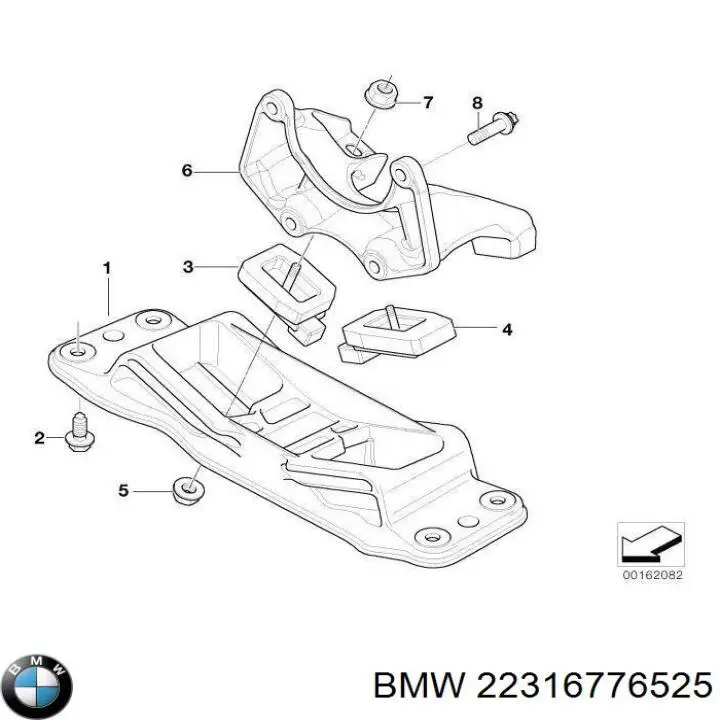 22316776525 BMW pompa wspomagania hydraulicznego kierownicy