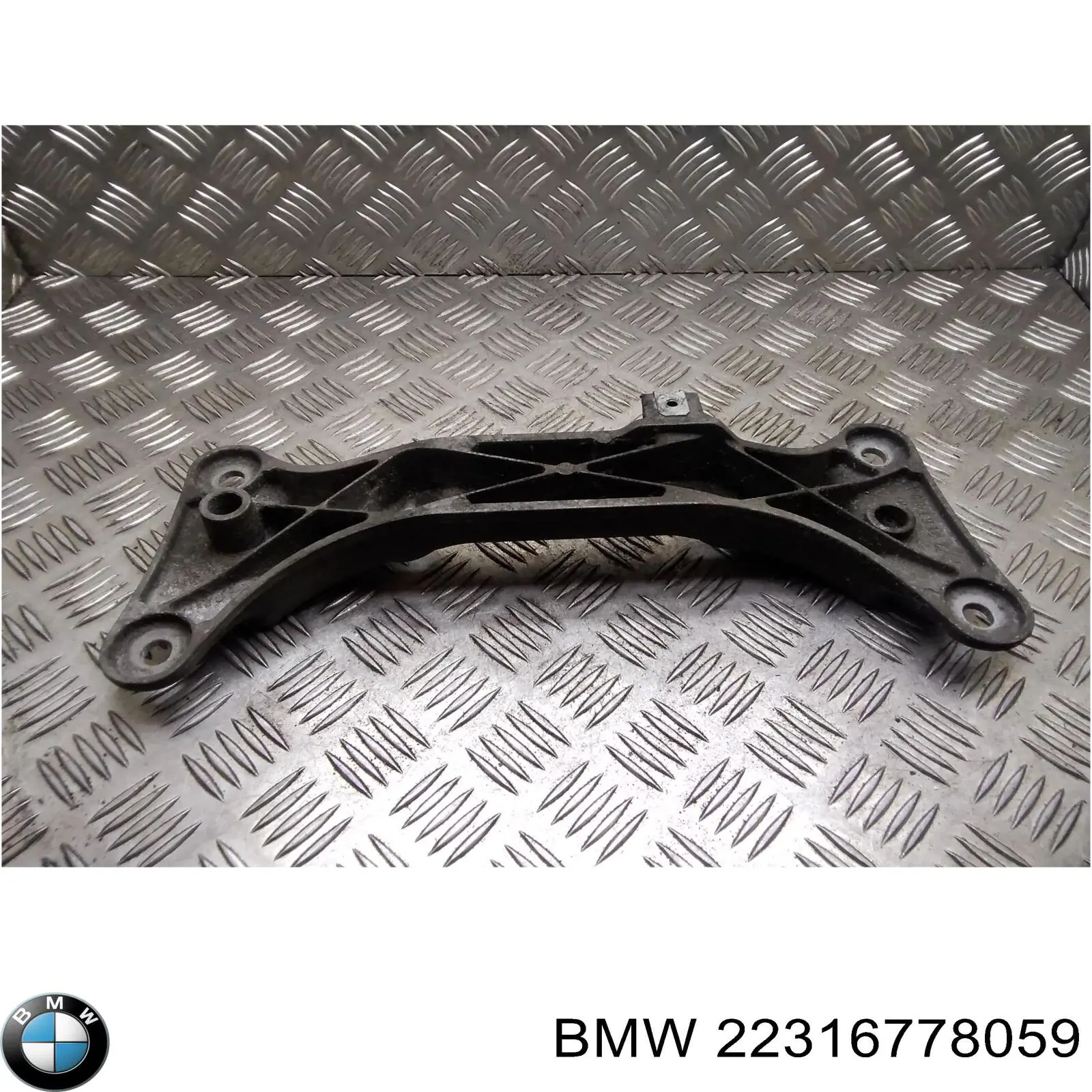 Do koszyka 22316778059 BMW Belka mocowania skrzyni biegów