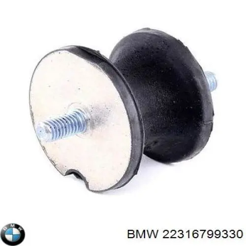 Do koszyka 22316799330 BMW Poduszka (podpora skrzyni biegów)