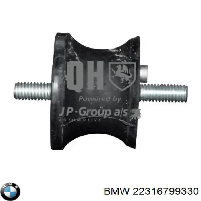 Do koszyka 22316799330 BMW Poduszka (podpora skrzyni biegów)