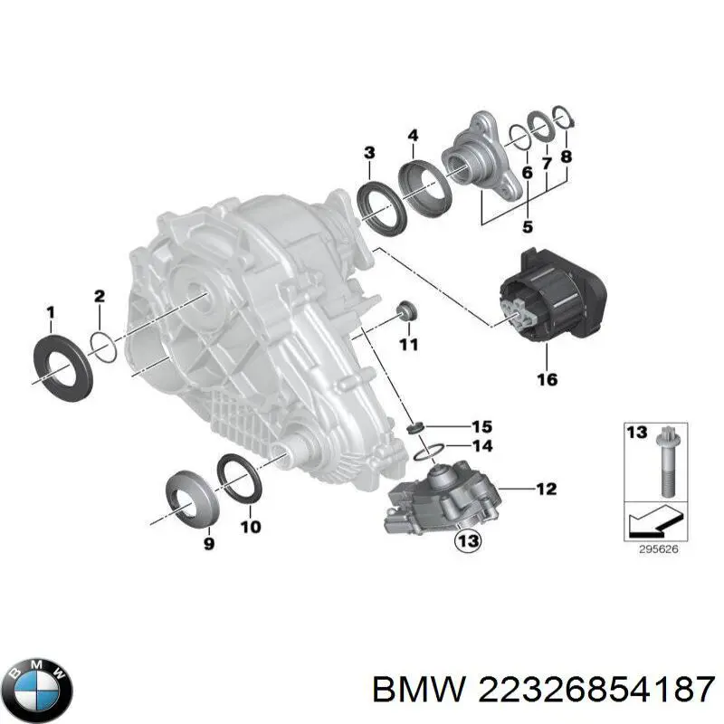 Belka mocowania skrzyni biegów do BMW X6 (E72)