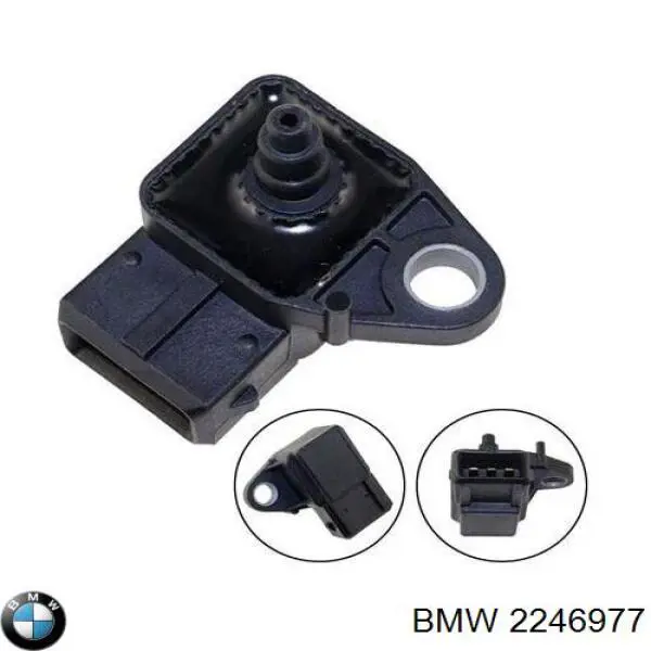 2246977 BMW Czujnik ciśnienia w kolektorze ssącym, MAP