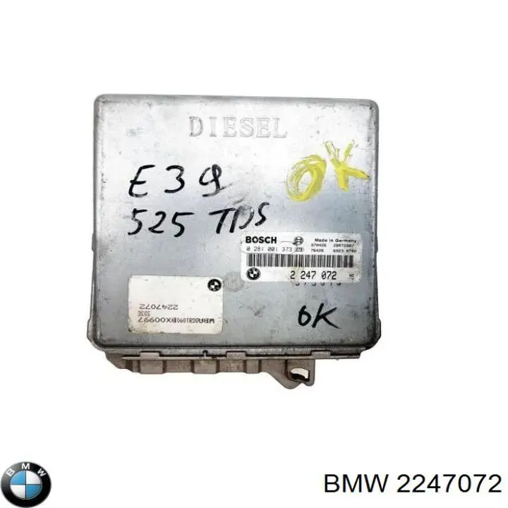 2247072 BMW sterownik silnika