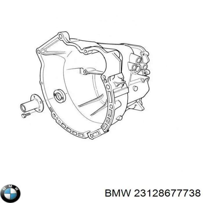 Do koszyka 23128677738 BMW Uszczelniacz automatycznej/mechanicznej slrzyni biegów (wału wejściowego/sprzęgłowego)