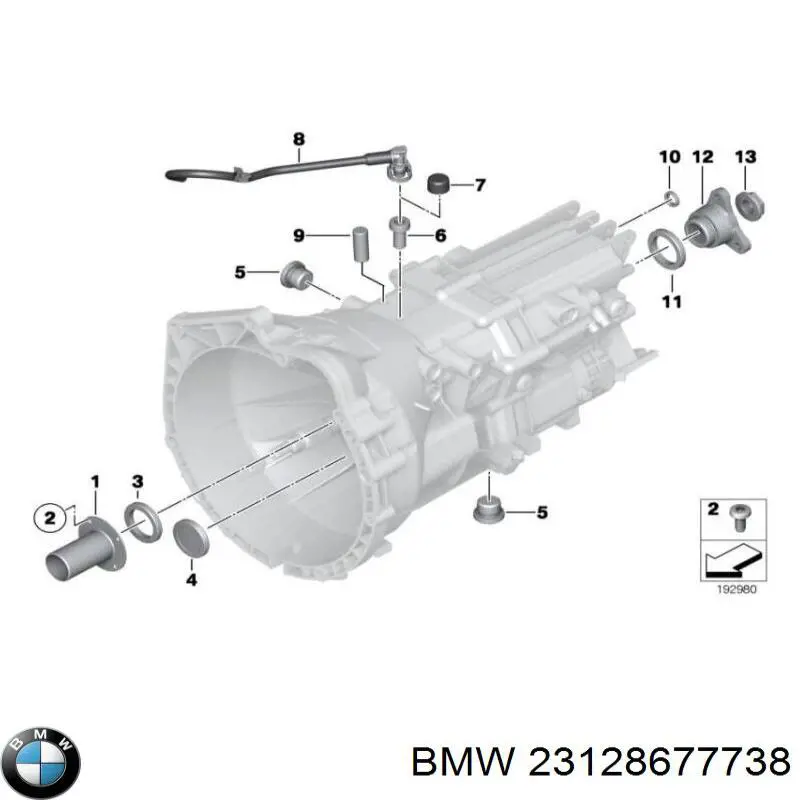 Uszczelniacz automatycznej/mechanicznej slrzyni biegów (wału wejściowego/sprzęgłowego) BMW 23128677738 cena, od 9,97 USD