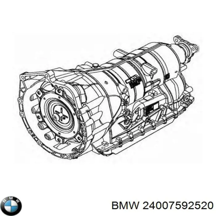 24007592520 BMW Automatyczna skrzynia biegów, kompletna