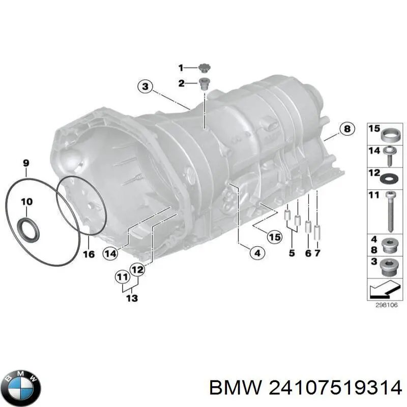 Zestaw naprawczy automatycznej skrzyni biegów Land Rover TZT500010 cena, od 5,13 USD