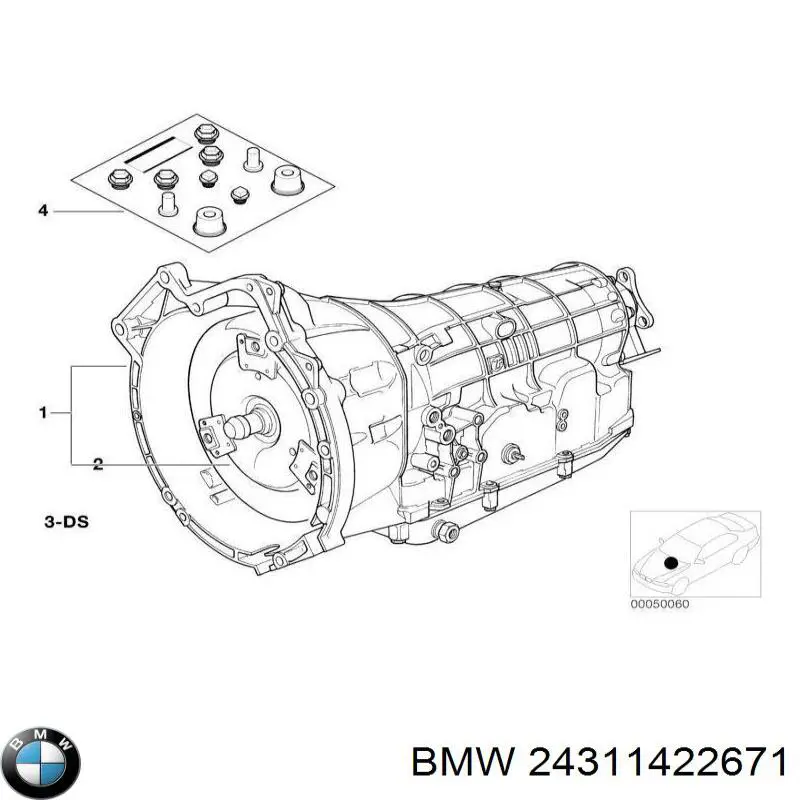 Uszczelniacz automatycznej/mechanicznej slrzyni biegów (wału wejściowego/sprzęgłowego) BMW 24311422671 cena, od 11,36 USD