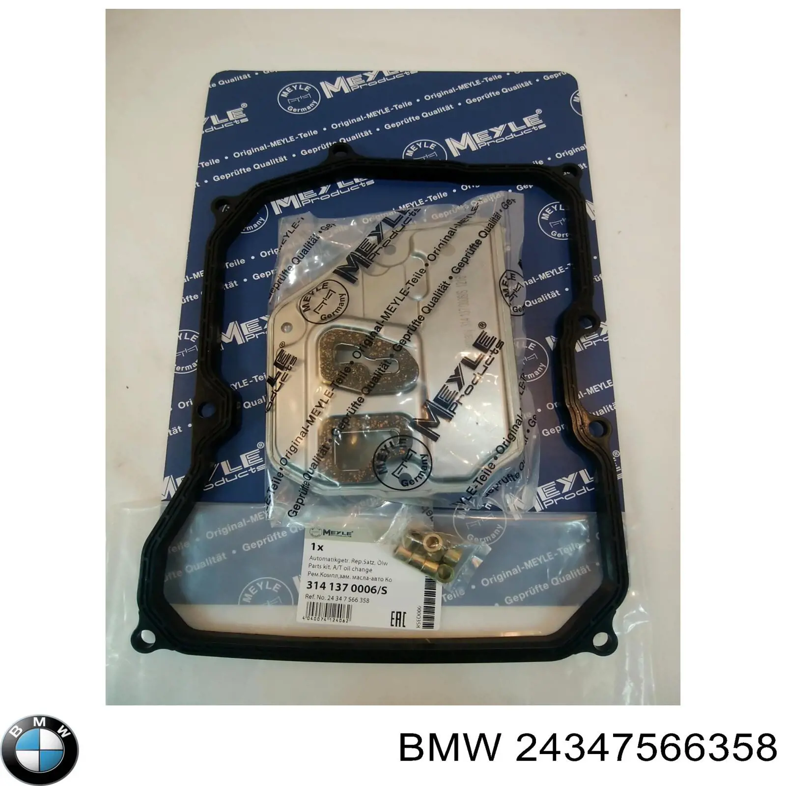 Filtr automatycznej skrzyni biegów BMW 24347566358 cena, od 27,38 USD