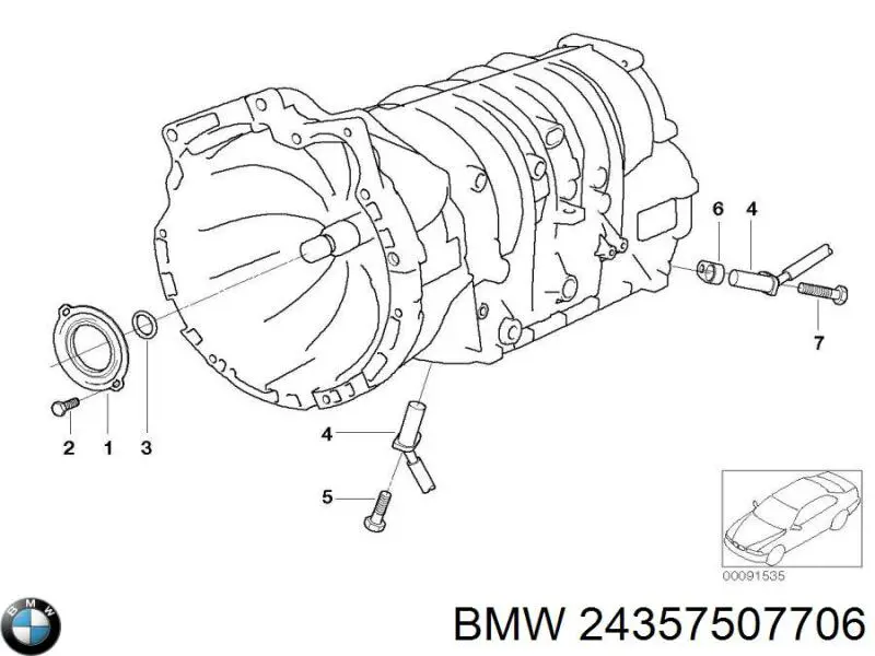 24357507706 BMW Czujnik prędkości