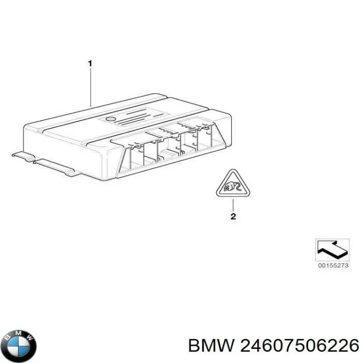 24607506226 BMW sterownik automatycznej skrzyni biegów elektroniczny