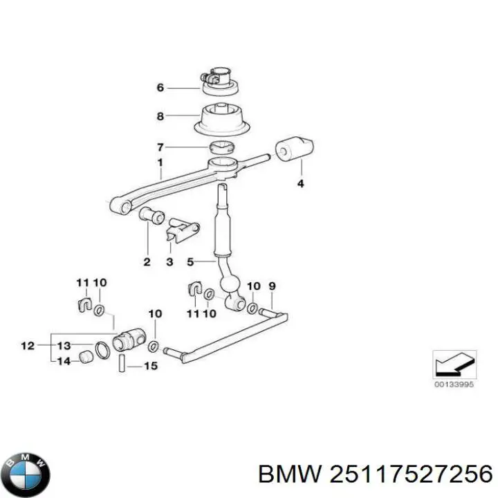 Dźwignia zmiany biegów do BMW 3  E46