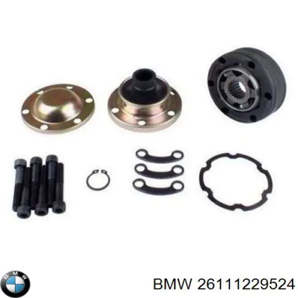 Przegub homokinetyczny tylny wału Cardana tylnego BMW 26111229524 cena, od 50,81 USD