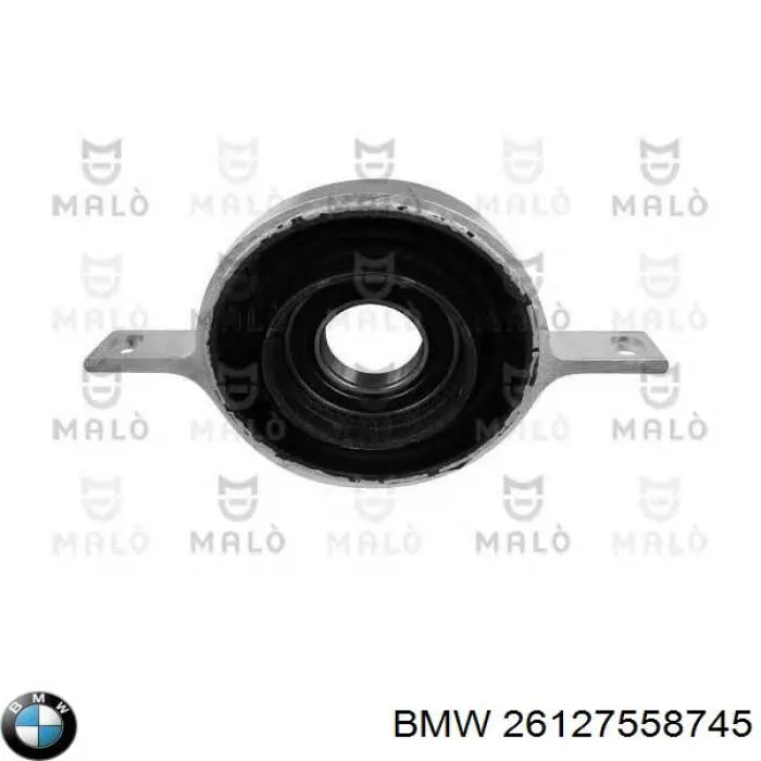 Do koszyka 26127558745 BMW Łożysko podwieszane wału Cardana