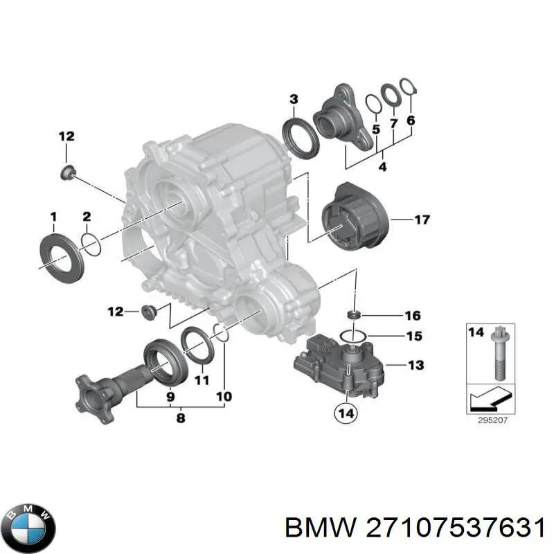 Uszczelka korka wlewu oleju BMW 27107537631 cena, od 5,49 USD