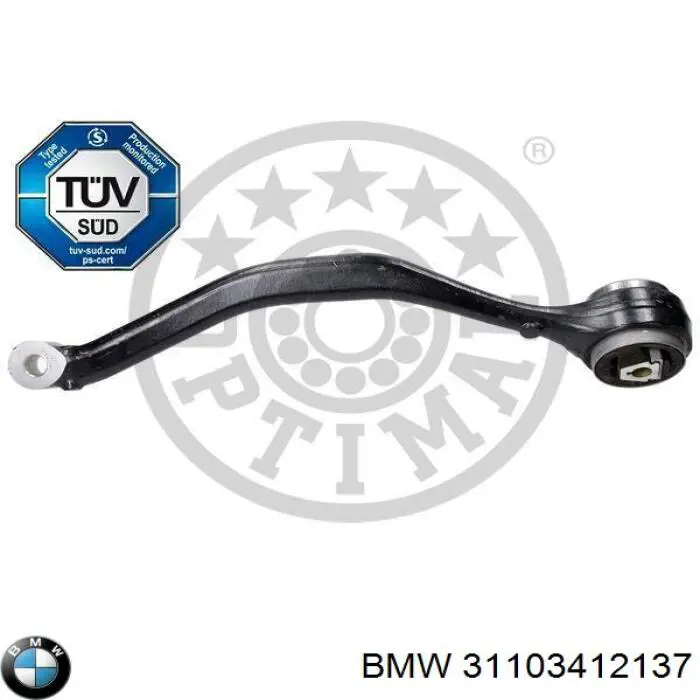 Wahacz zawieszenia przedniego dolny lewy 31103412137 BMW